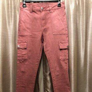 Size 3 Pink V.I.P. Skinny Cargo Jeans
